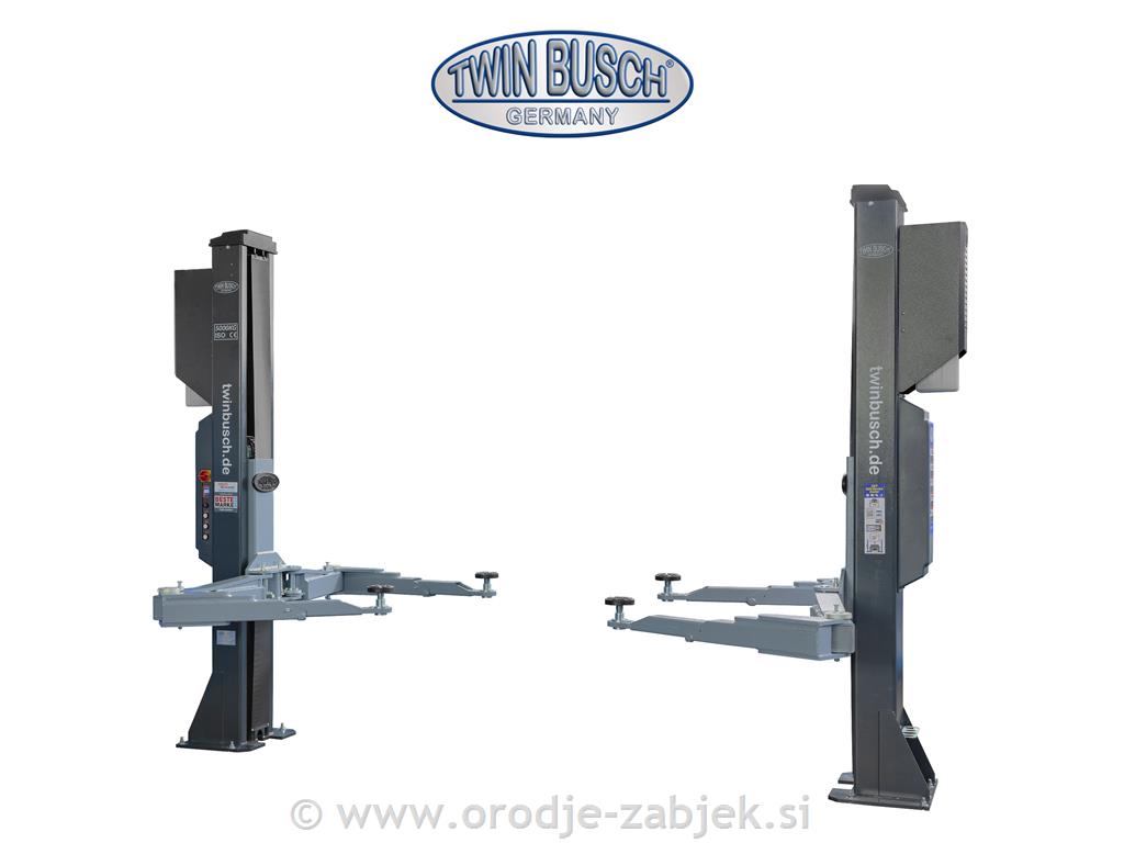 Elektro hidravlično dvosteberno dvigalo 5T TWIN BUSCH