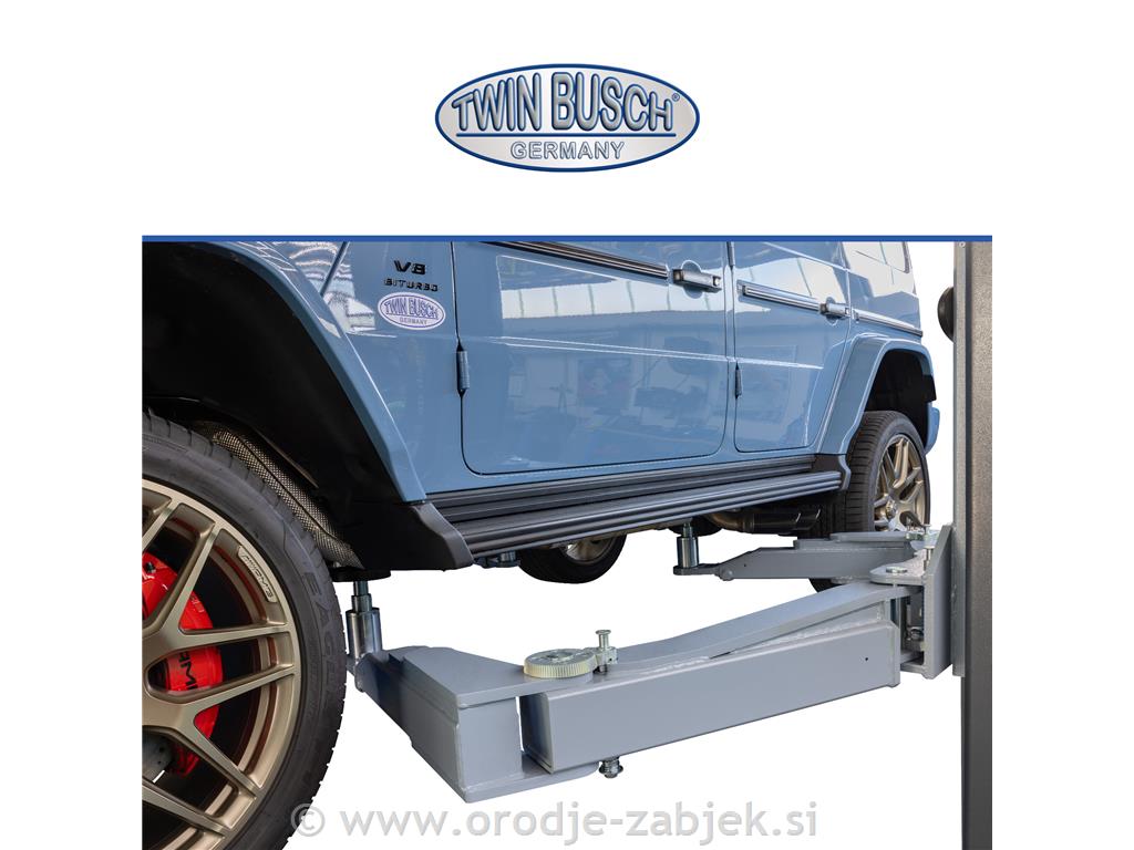 Elektro hidravlično dvosteberno dvigalo 5T TWIN BUSCH