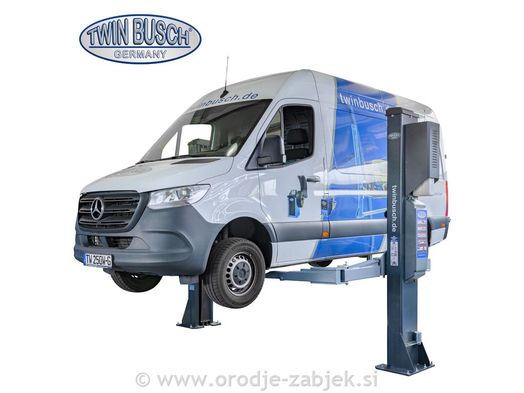 Elektro hidravlično dvosteberno dvigalo 5T TWIN BUSCH