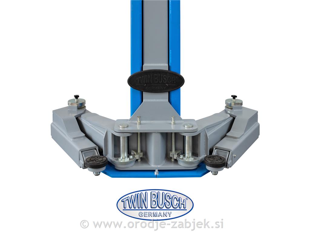 Elektro hidravlično dvosteberno dvigalo 8T TWIN BUSCH