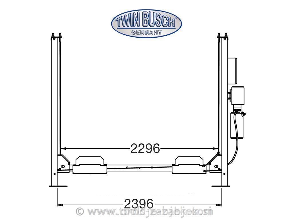 Parkirno dvigalo TWIN BUSCH