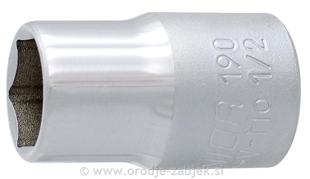 Ključ nasadni 1/2" 6-kotni 190/1 UNIOR