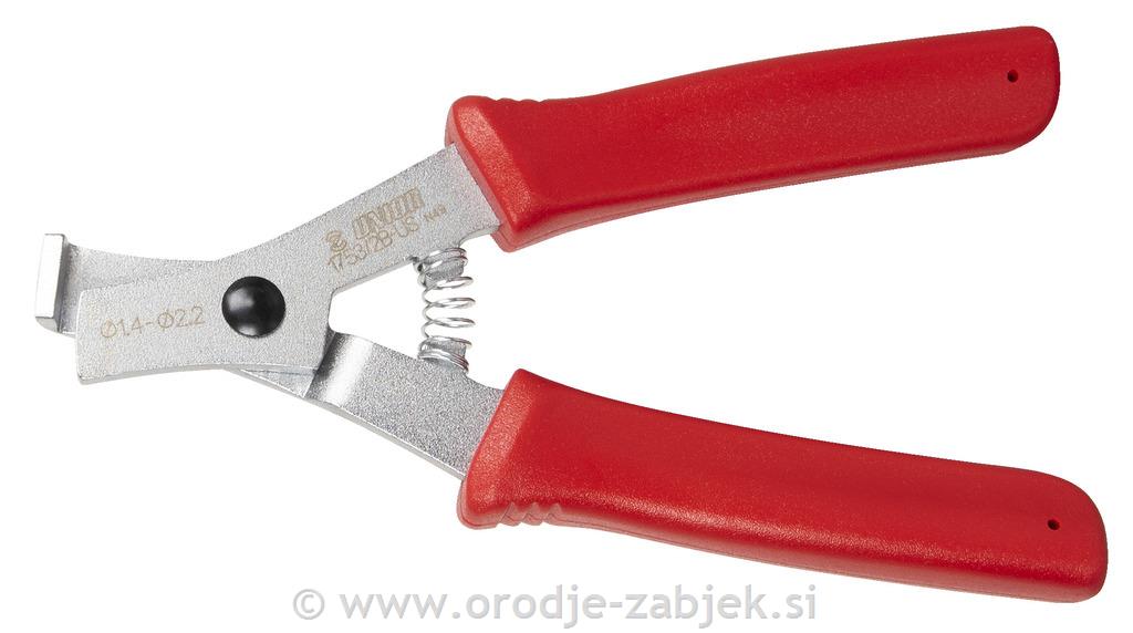 Klešče za držanje ravnih okroglih naper 1753/2B UNIOR