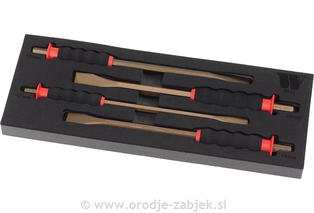 4-delni set extra dolgih hladilnih dlet WELZH