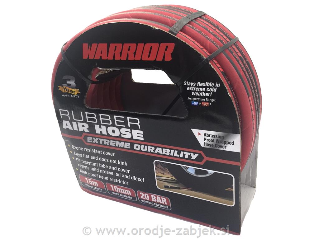 Gumijasta cev Warrior™ 10mmx15m WELZH