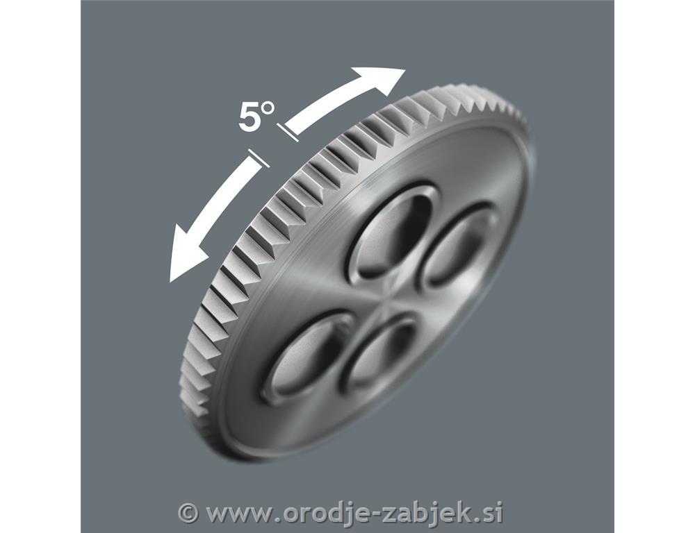 Set račne Zyklop 3/8" 8100 SB 6 WERA