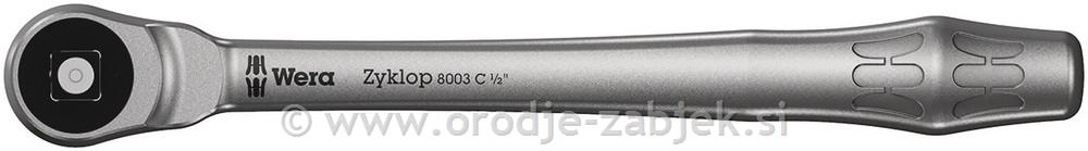 Preklopna račna 8003 Zyklop Metal -1/2" WERA
