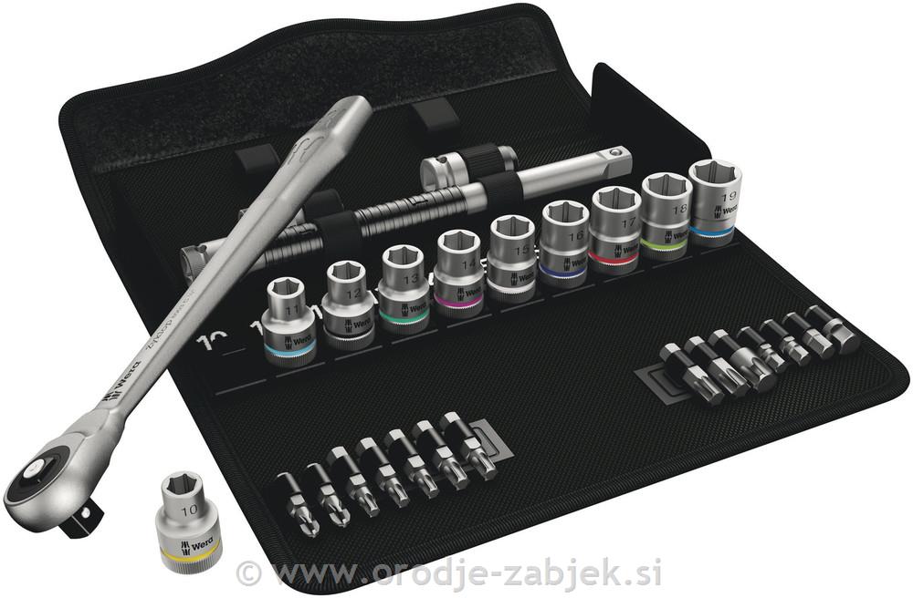 Set račne Zyklop 1/2" 8100 SC 7 WERA