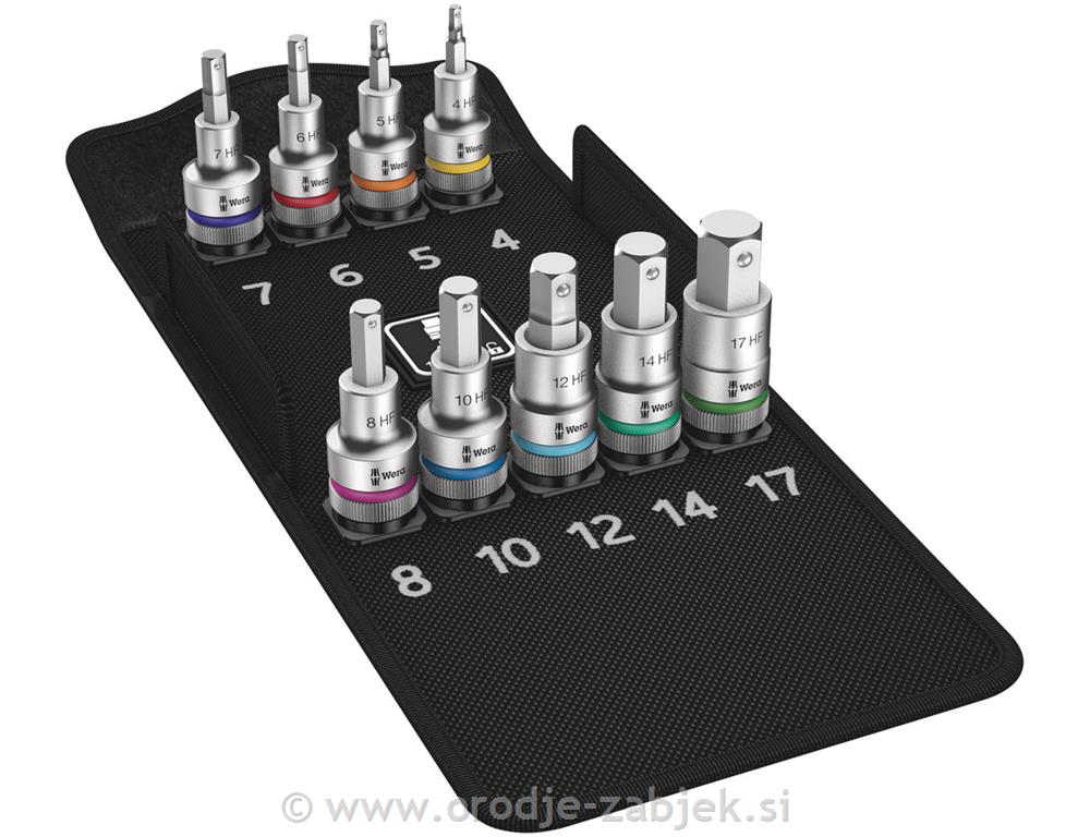 Komplet nasadnih imbusov 1/2" Zyklop 8740 C HF 1 WERA