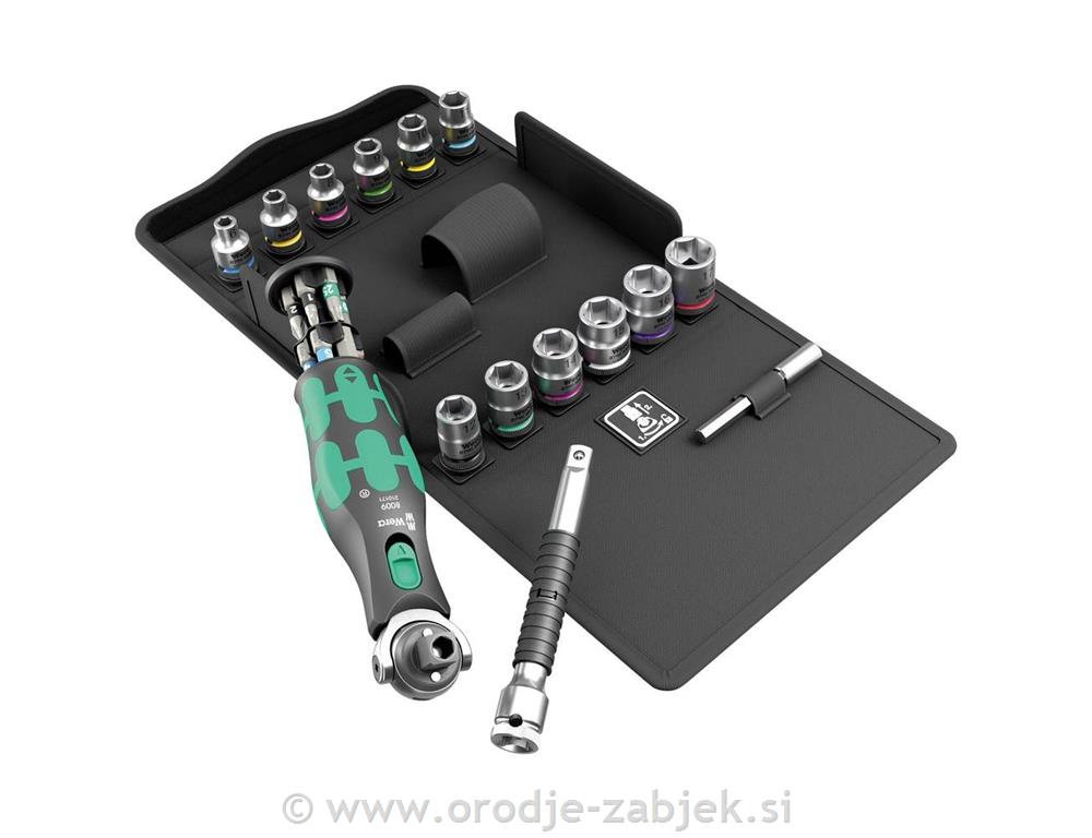 27-delni set nasadnih ključev 1/4" 8009 WERA