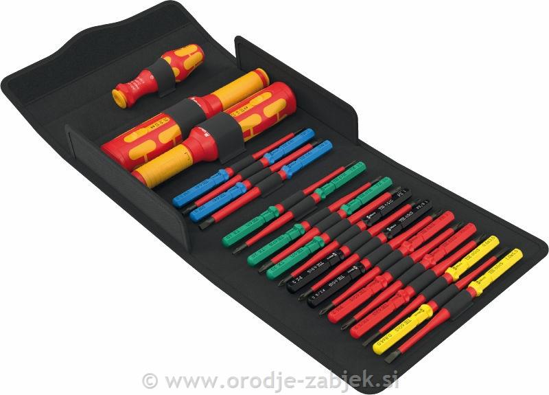 Kraftform Kompakt VDE Safe-Torque Set za elektro omarice WERA
