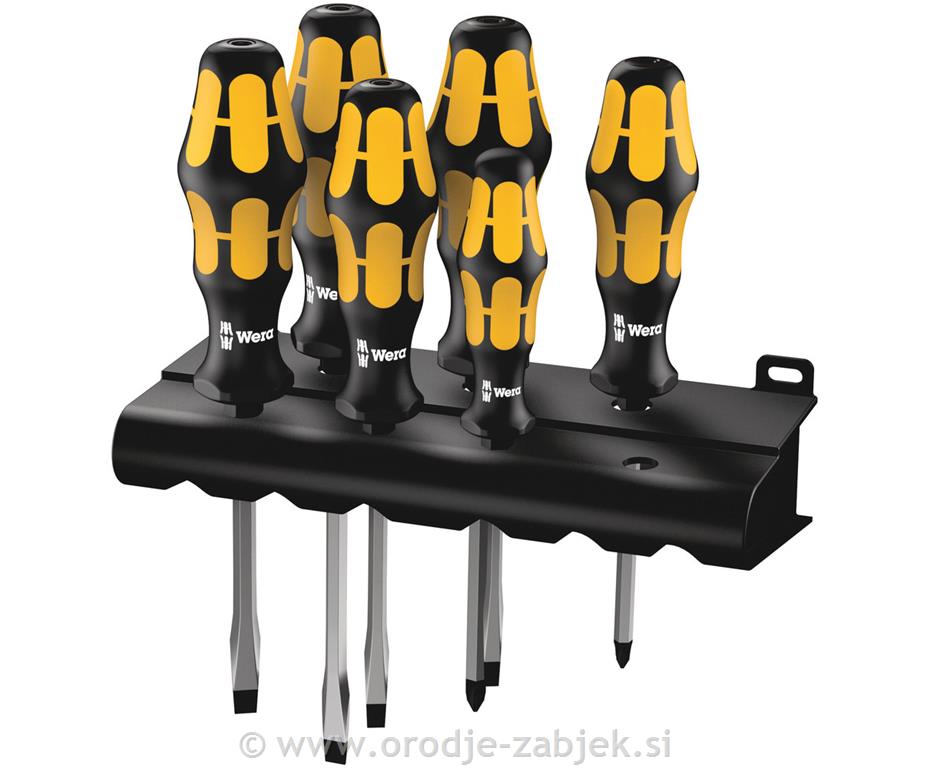 Komplet izvijačev Kraftform 932 S/6 WERA