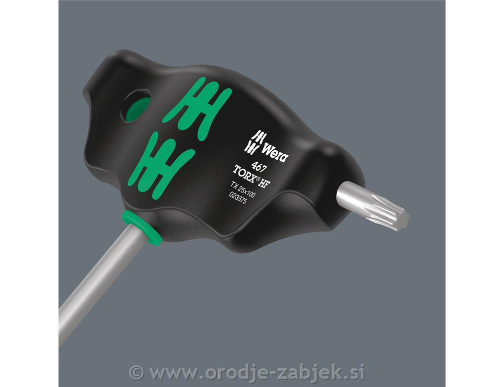 TORX® HF Set 1 izvijač T-ročaj/ izvijač s funkcijo držanja WERA