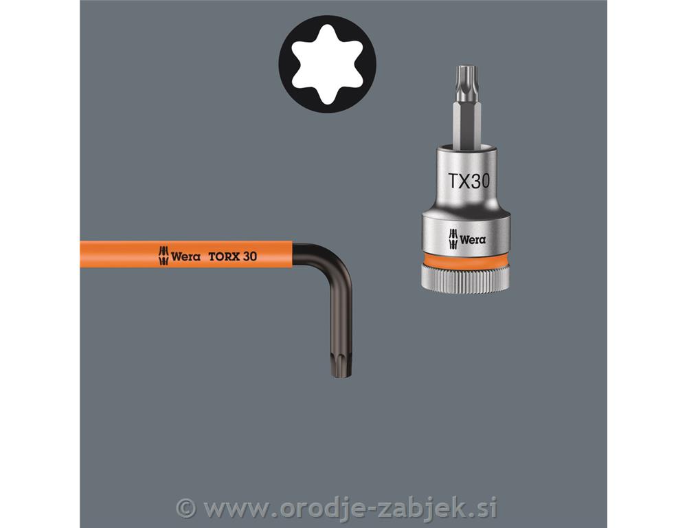 9-delni set TORX kjučev 967/9 TX XL WERA