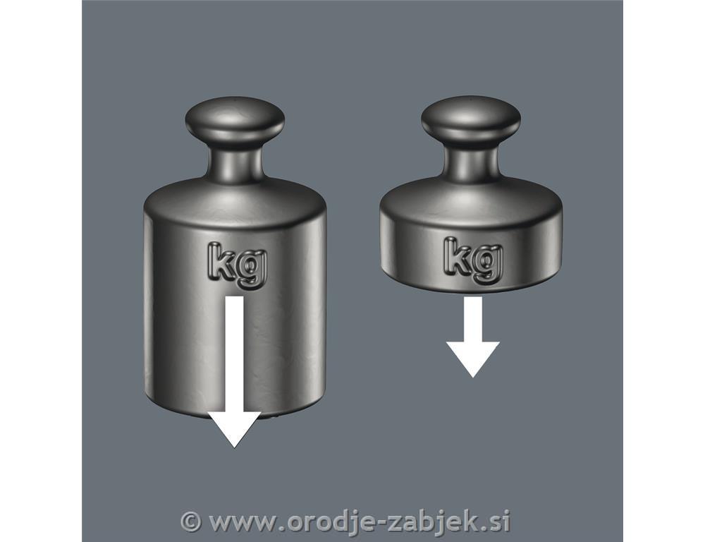 6-delni set udarnih TORX bit nastavkov Impaktor TX20-TX40 WERA