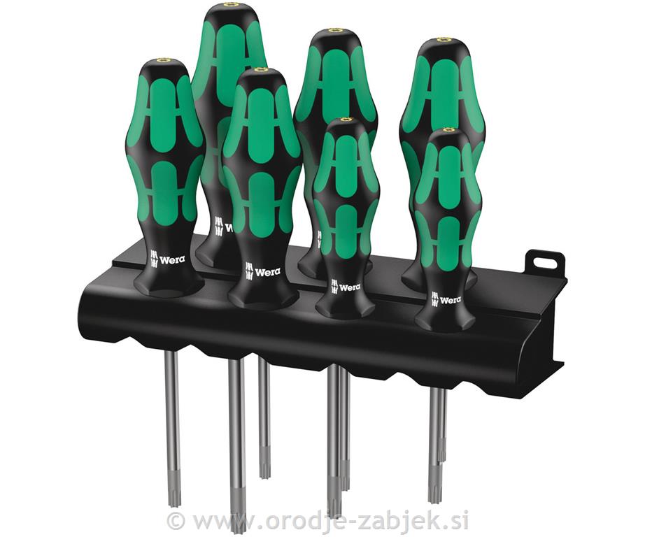 7-delni set izvijačev 367/7 TORX® WERA
