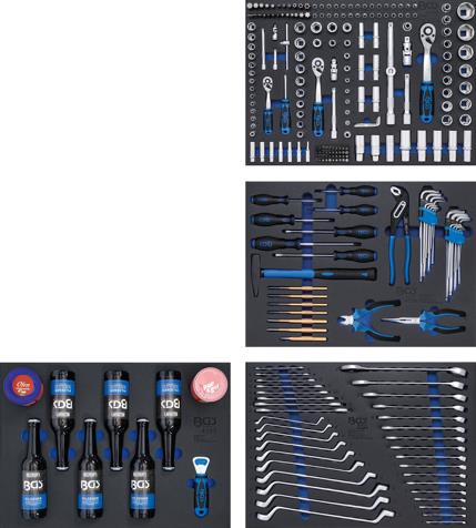 Workshop Trolley | 8 Drawers | with 263 BGS TECHNIC