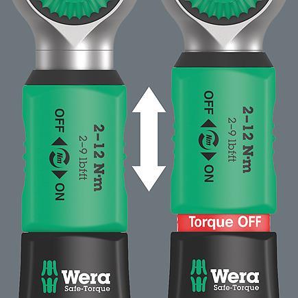 Safe-Torque A 1 moment ključ 2-12Nm 1/4" WERA