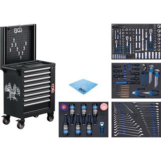 Workshop Trolley | 8 Drawers | with 263 BGS TECHNIC
