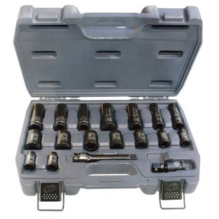 Set kovanih nasadnih ključev 1/2" 10-24mm INGERSOLL RAND