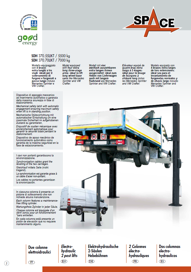 Dvigalo SDH370.55LIKT